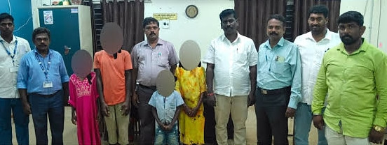 ஆடு, மாடு மேய்க்க 4 குழந்தைகள் விற்பனை...! அதிரடி கைது...!