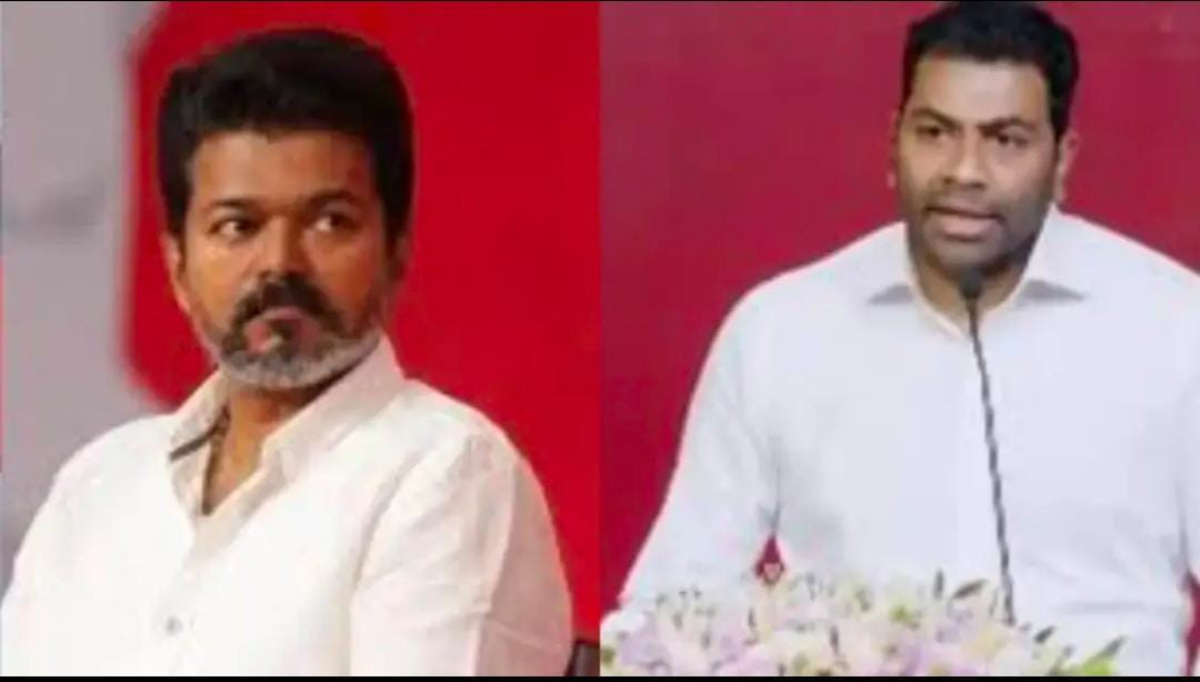 விஜய்க்கு சிக்கல்...! ஆதவ் அர்ஜுனா கொடுத்த அதிர்ச்சி தகவல்..!