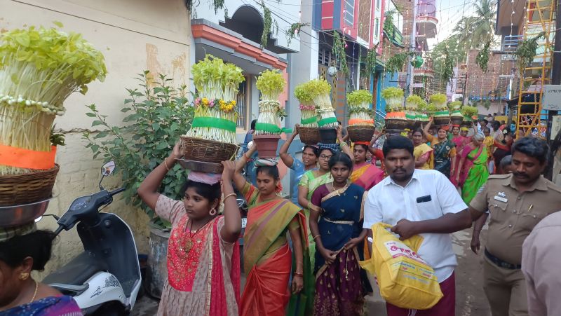 கூடலூர் ஸ்ரீ சக்தி காளியம்மன் கோயில் பொங்கல் விழா.!