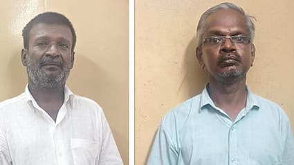 பள்ளி மாணவிகளுக்கு பாலியல் தொல்லை - அதிர்ச்சி !  ஆசிரியர் கைது  - உடந்தையாக இருந்த தலைமையாசிரியரும் கைதான அவலம் !! 