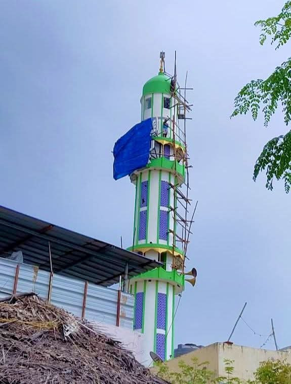 மினாரை மூடிய விவகாரம் - போலீஸ் விளக்கம் :