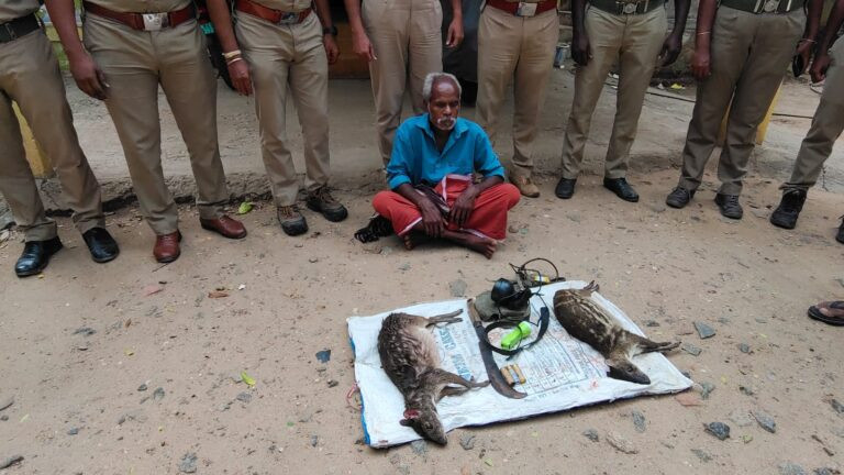 நள்ளிரவு நடந்த துப்பாக்கிச் சூடு...! அதிகாரி தலைமறைவு...!