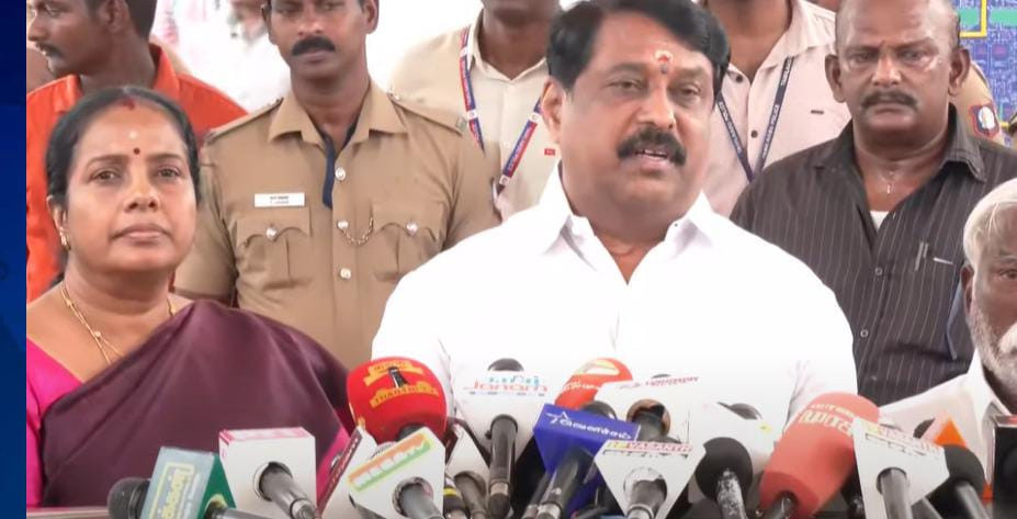 B J P வெளிநடப்பு ;