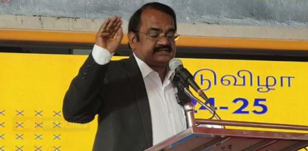 கோவை அரசு பள்ளி ஆண்டு விழாவில் மயில்சாமி அண்ணாதுரை பேச்சு ;