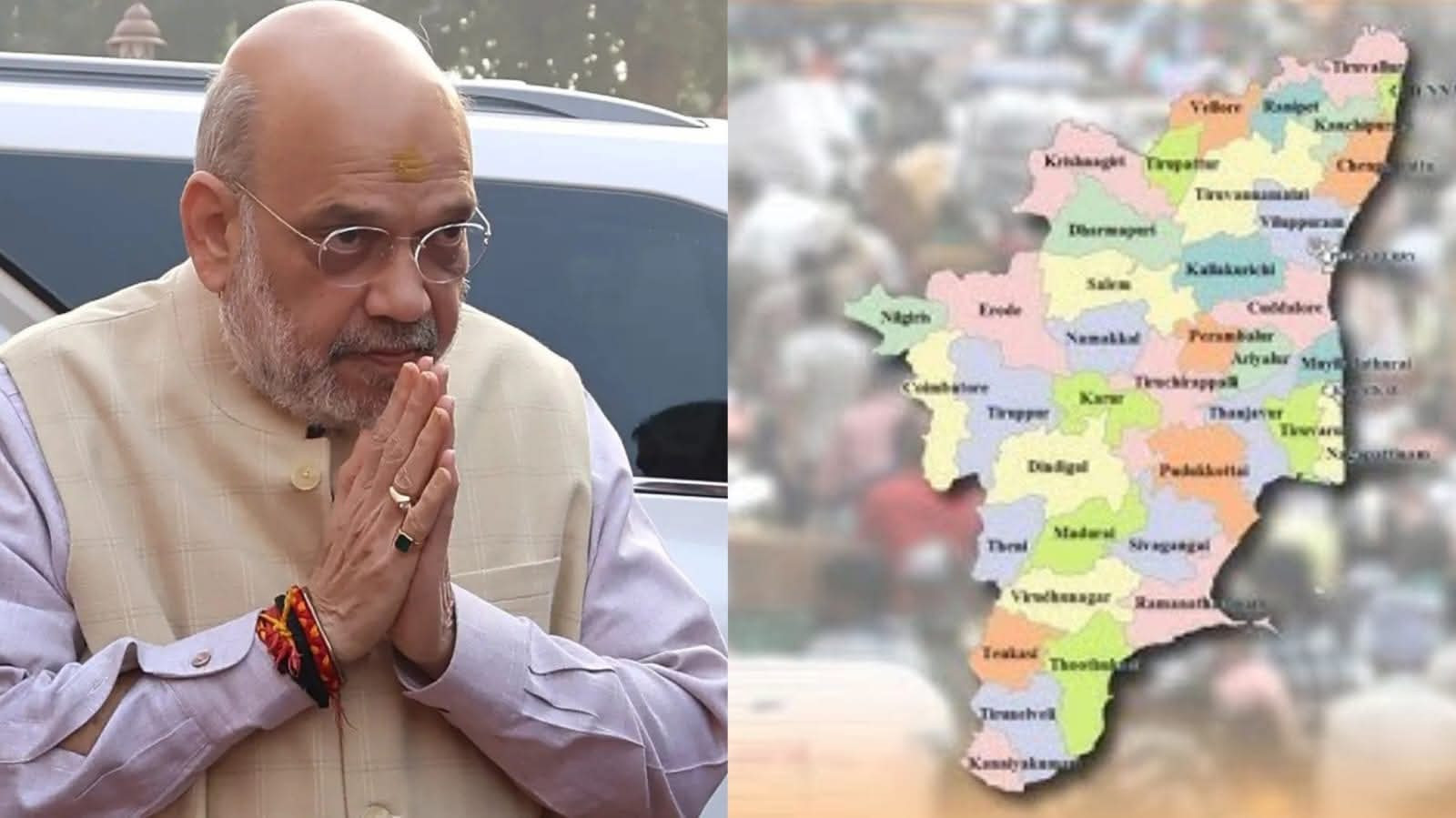 திமுக தான் ஒரே எதிரி  - அமித்ஷா வகுத்த வியூகம்  - சூடு பிடிக்கும் தமிழக தேர்தல் களம்  ;