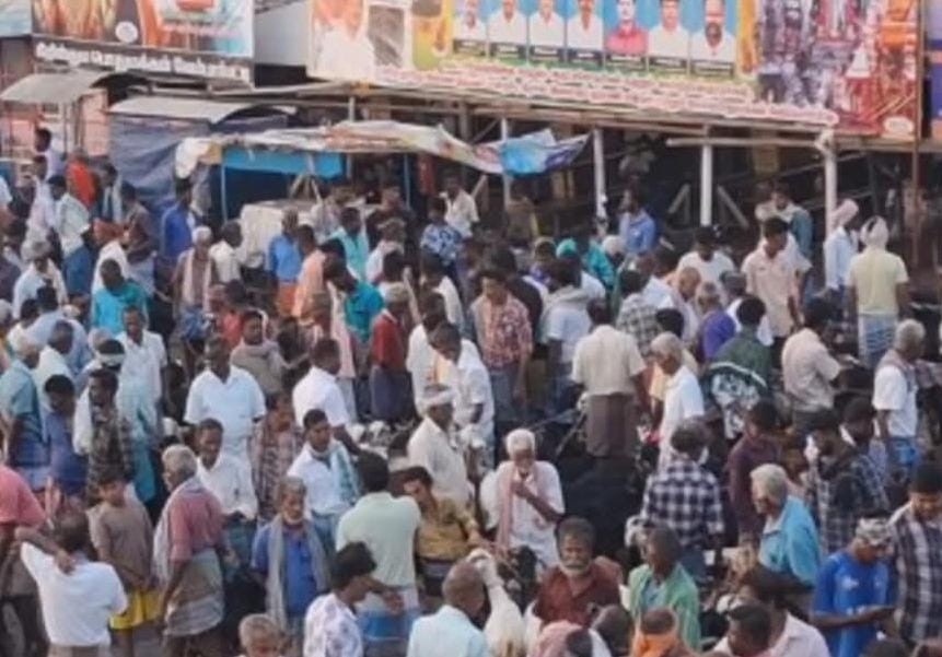 ஒரே நாளில் ரூ.1 கோடிக்கு ஆடுகள் விற்பனை..! வியாபாரிகள் மகிழ்ச்சி...!