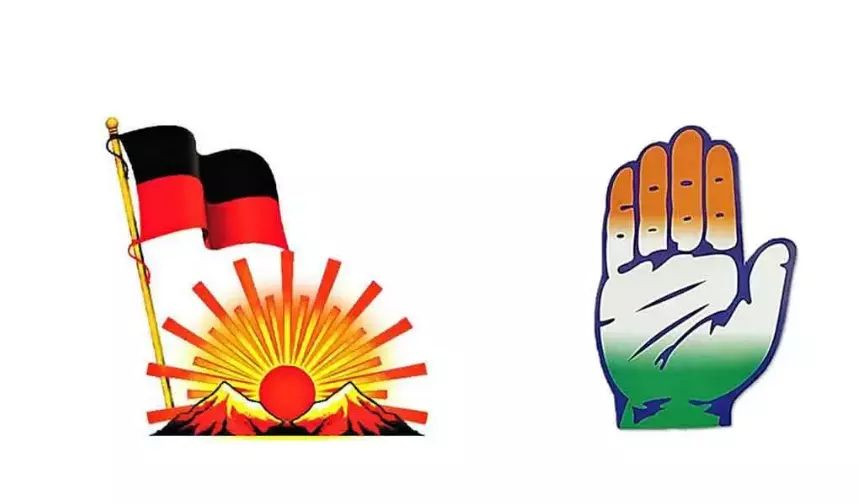 தமிழக அரசியலில் பரபரப்பு :  திமுக கூட்டணியில் காங்கிரஸ் நீடிக்குமா?  கூட்டணியை மாற்றுமா?  