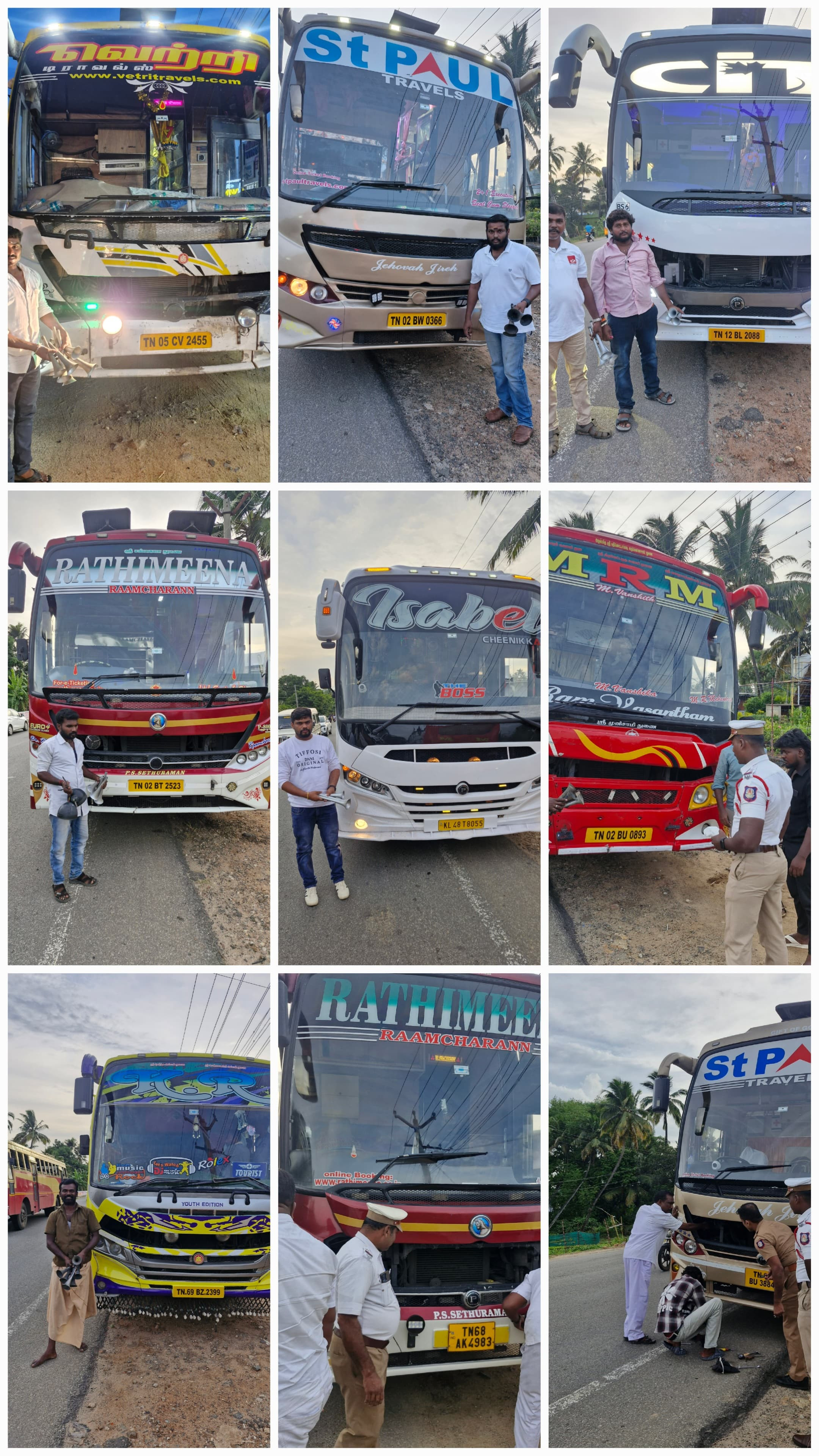 அபராதம், பறிமுதல்...! போக்குவரத்து போலீசார் அதிரடி நடவடிக்கை...! 