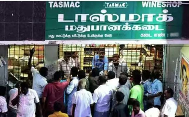 மது பிரியர்களுக்கு அதிர்ச்சி !   டாஸ்மாக் கடைகள் மூடல் -  தனியார் மதுக் கூடங்களில் விலை உயர வாய்ப்பு ? 