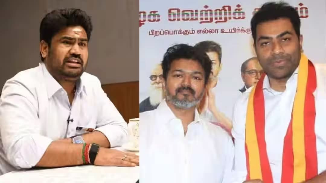 " ஸ்லீப்பர் செல் " தான்  ஆதவ் அர்ஜுனா  - விஜயை எச்சரிக்கும் மச்சான் ஜோஸ் சார்லஸ் ! 