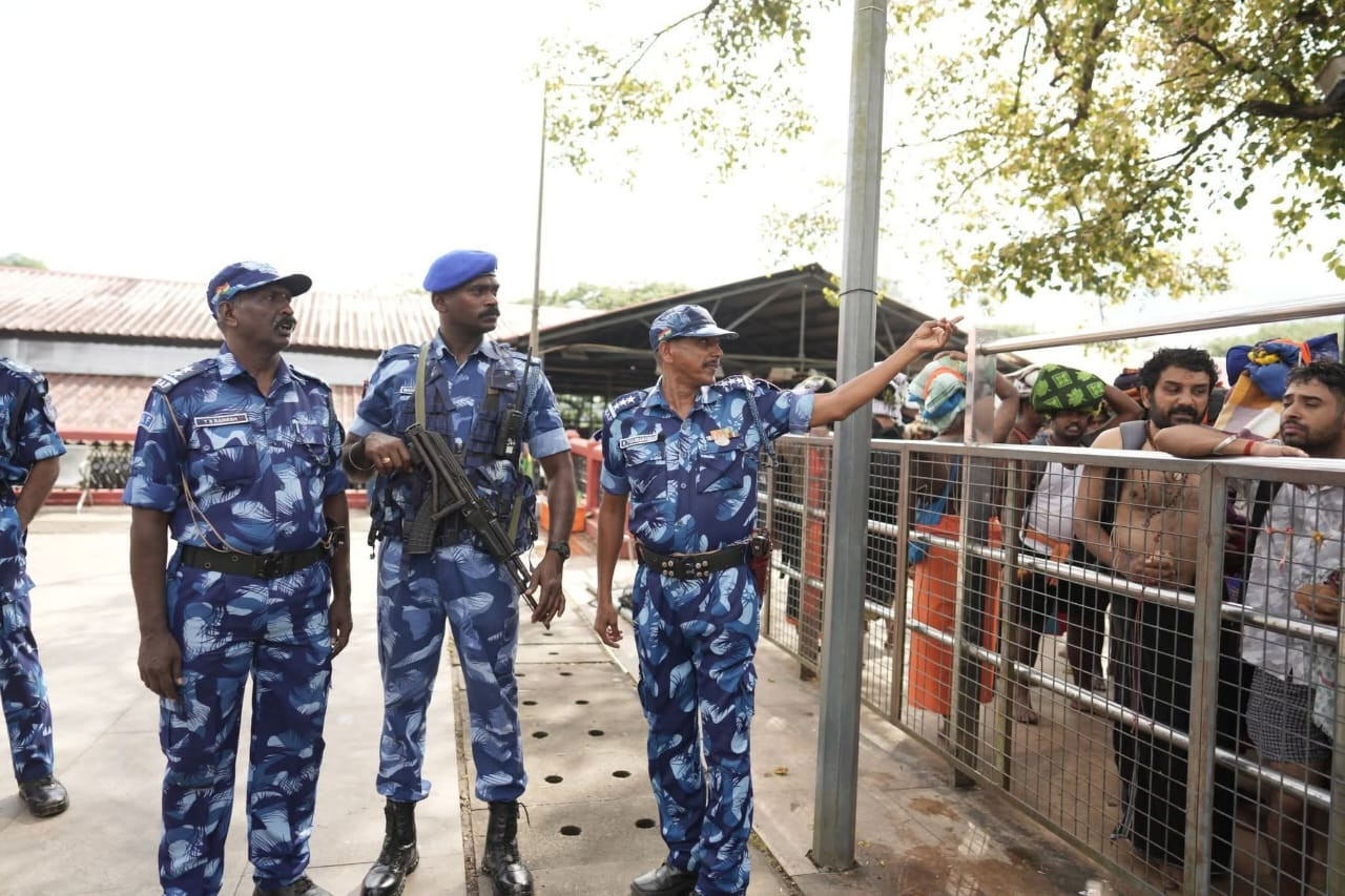 பாதுகாப்புப் பணி தீவிரம்....! விரைவு அதிரடிப் படை குழு வருகை...! 