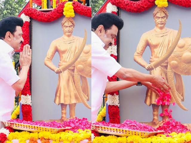 268-வது குருபூஜை...! முதலமைச்சர் மு.க.ஸ்டாலின் மரியாதை...!