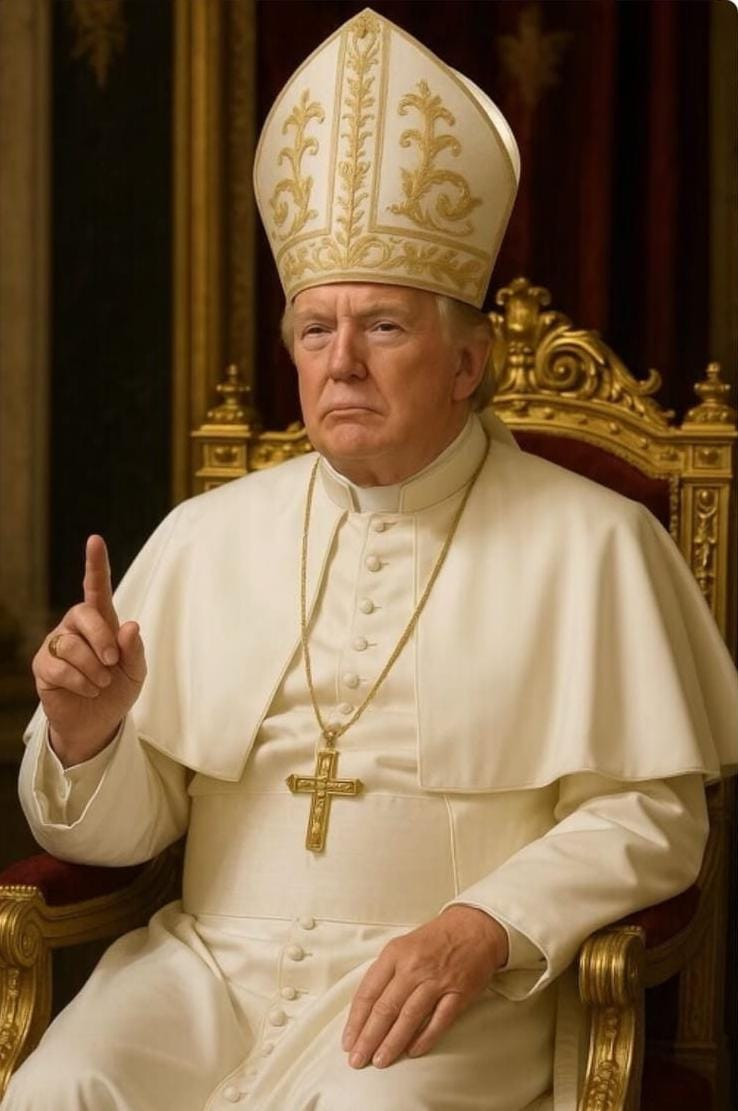 போப்பான டிரம்ப்? 