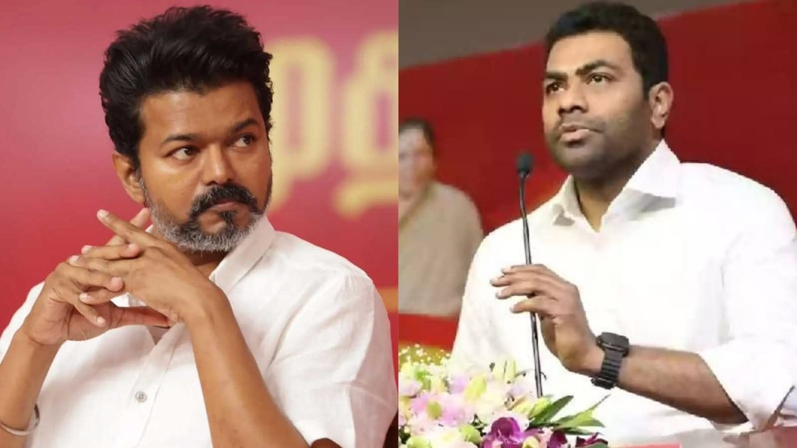 என் டி ஏ வில் விஜய்க்கு தொகுதி ஒதுக்கீடு  - லாக்ஆன விஜய் !  ஆதவ் போடும் முட்டு கட்டை  ...!!
