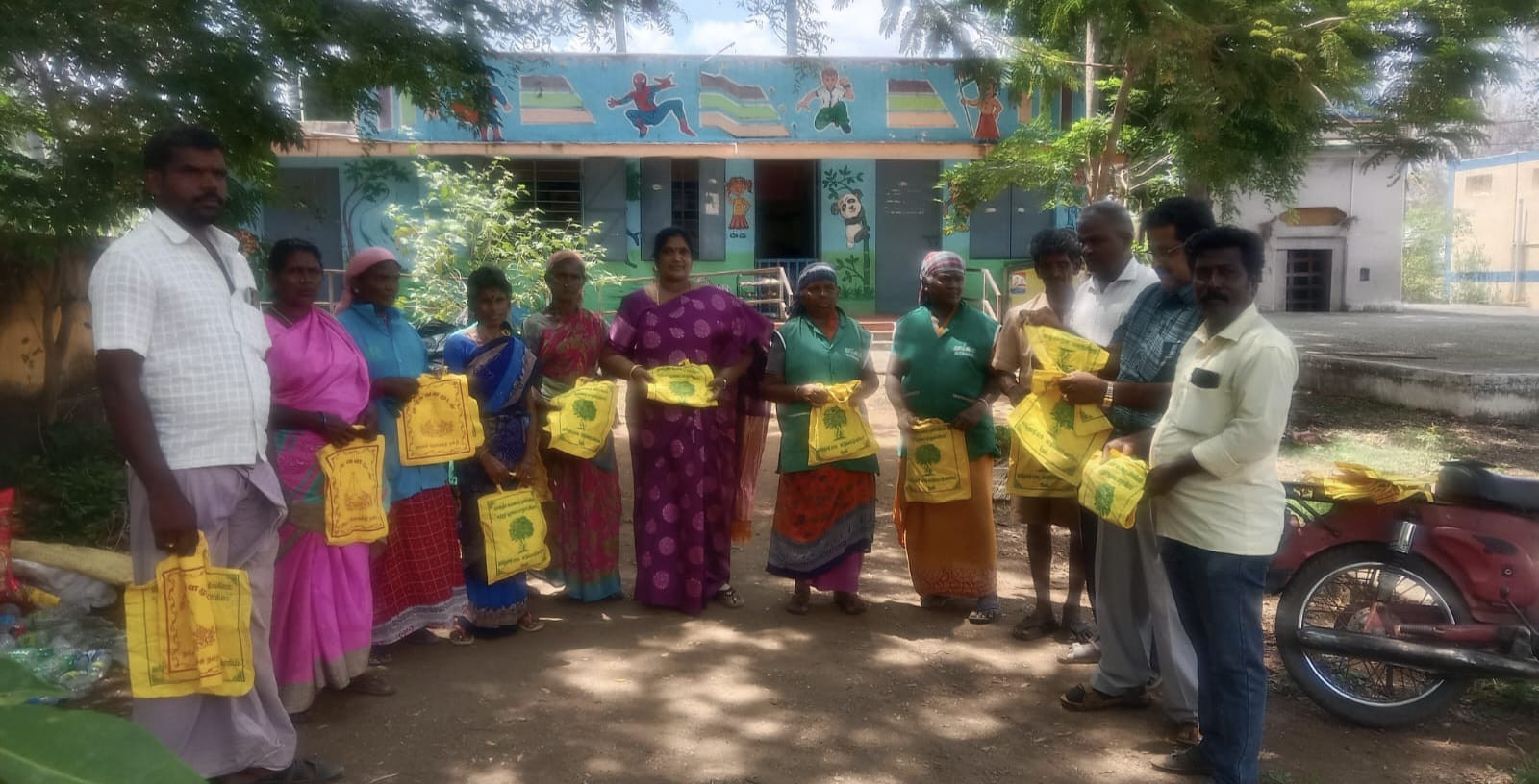 சில்வார்பட்டியில் உலக தண்ணீர் தினம் கொண்டாட்டம்...!!!