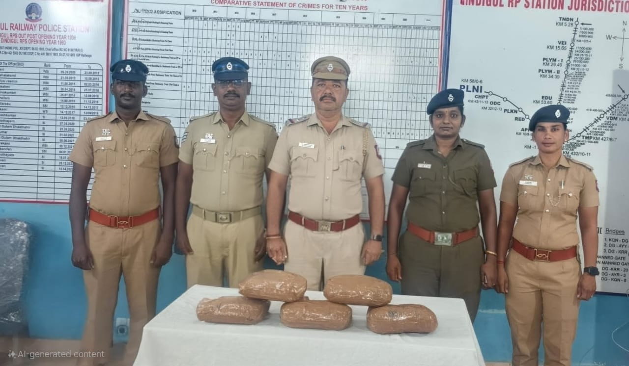 5.200 கிலோ கஞ்சா, 8 கிலோ குட்கா பறிமுதல்....! பகீர் ரிப்போர்ட்...!