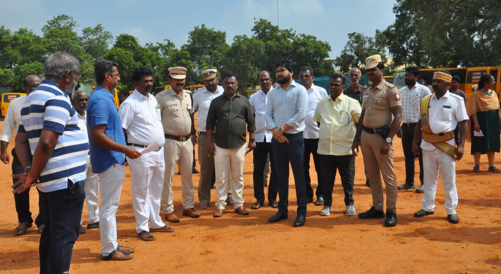 தேனி மாவட்ட கலெக்டர் ரஞ்சித் சிங் நேரில் ஆய்வு...!