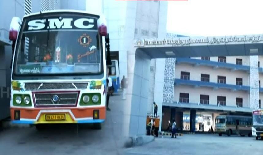 சினிமா பாணியில் தனியார் பேருந்தை கடத்திய மர்ம கும்பல்....! போலீஸ் அதிரடி கைது...!