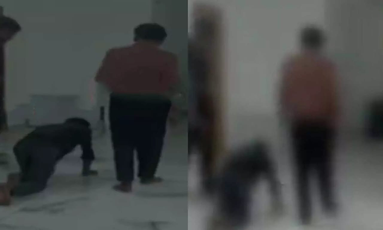 ஊழியர்களை சங்கிலியால் கட்டி வைத்து கொடுமை...! அதிர்ச்சியில் மக்கள்...!