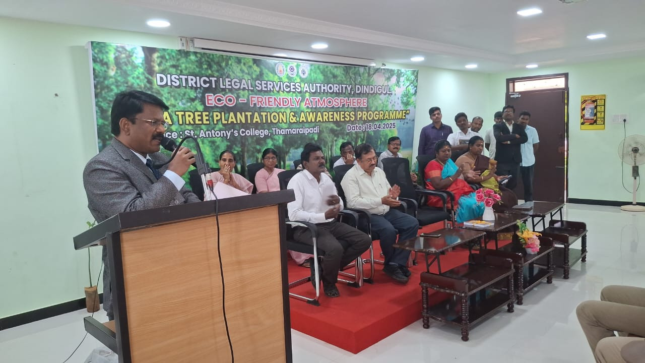 இலவச சட்ட உதவி பெறுவது தொடர்பாக....! நீதிபதி வேல்முருகன் விளக்கம்....! 