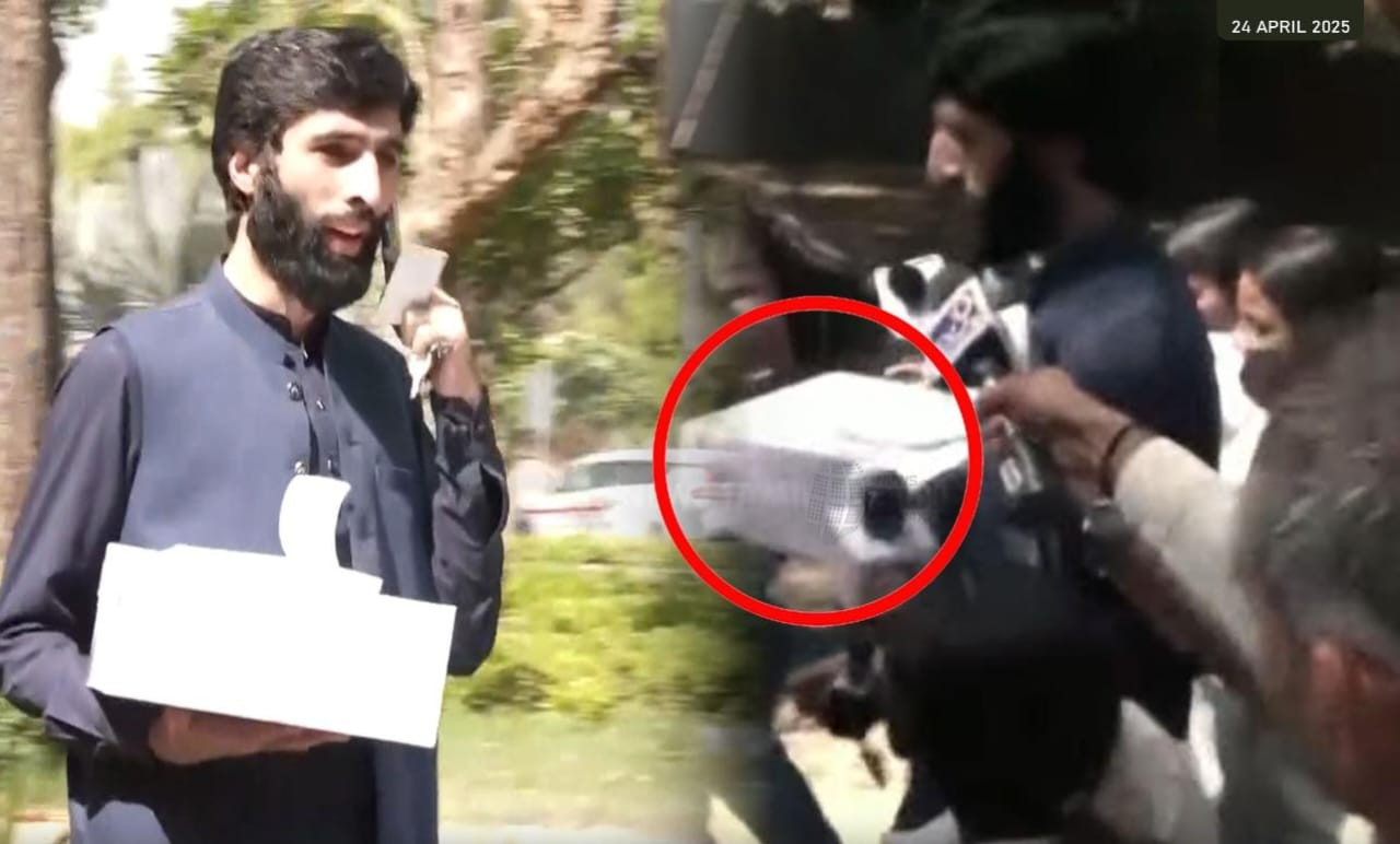 டெல்லி பாகிஸ்தான் தூதரகத்தில் பரபரப்பு...!! கேக் கொண்டு சென்றதால் செய்தியாளர்கள் முற்றுகை..!!