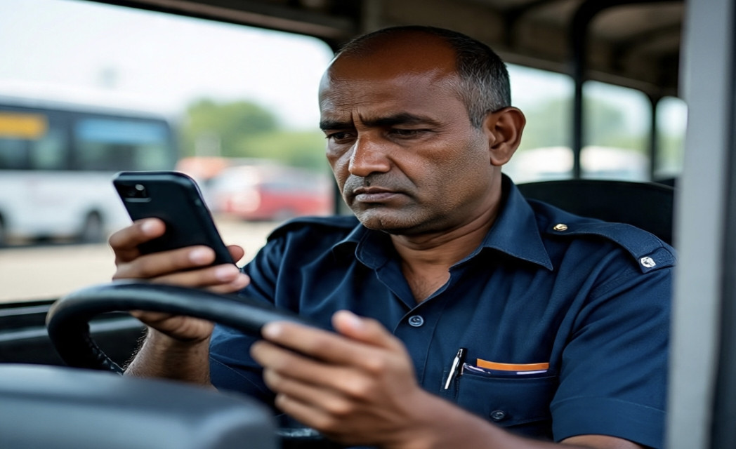 செல்போனில் பேசினால்..??? அரசு போக்குவரத்து கழக டிரைவர்கள் மீது நடவடிக்கை...????