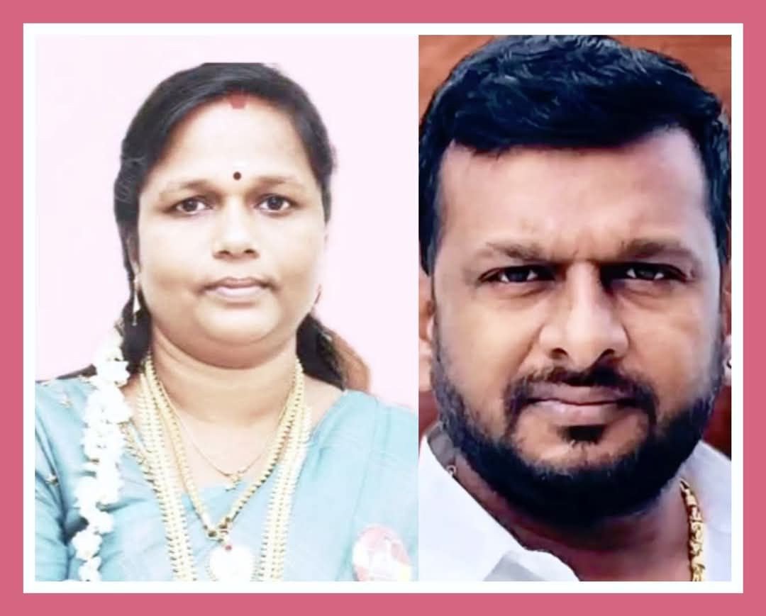 கழுத்தை இறுக்கி கணவன் கொடூர கொலை ! த வெ க நிர்வாகி அதிரடி கைது !!