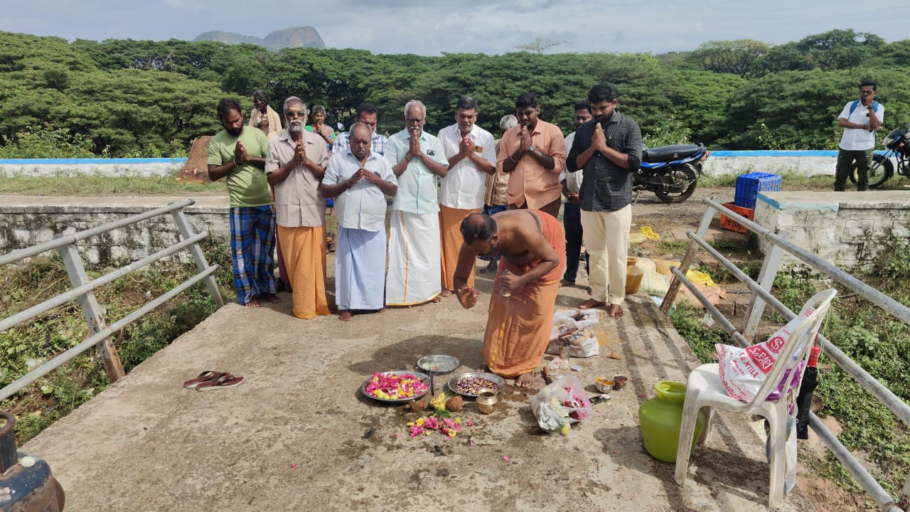 பாசனத்திற்கு நீர் திறப்பு..!!!