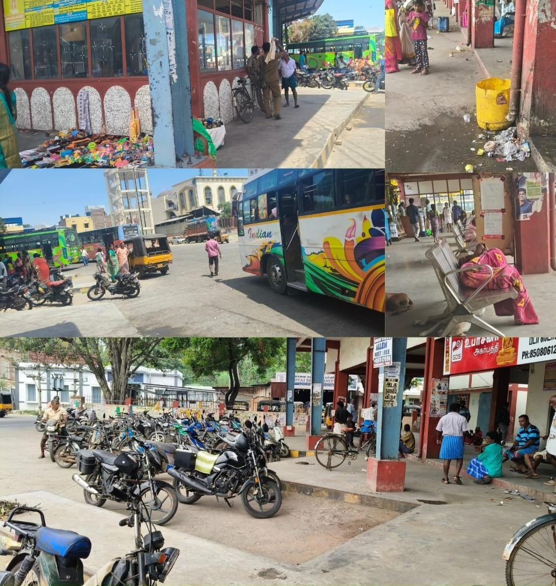 பெரியகுளம் பஸ் நிலைய பிரச்சனை - நிர்வாக நடவடிக்கைக்கு போக்குவரத்து தொழிலாளர்கள் எதிர்ப்பு ! சம்பந்தப்பட்ட துறைகளுக்கு கோரிக்கை !!
