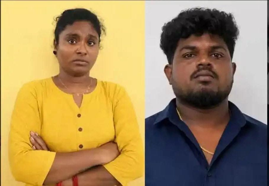 ஆசை வார்த்தை கூறி அழைத்த பெண் -  பைனான்சியரை நிர்வாணமாக்கி மிரட்டல் ! இருவரை  தட்டி தூக்கிய போலீஸ்:!!  
