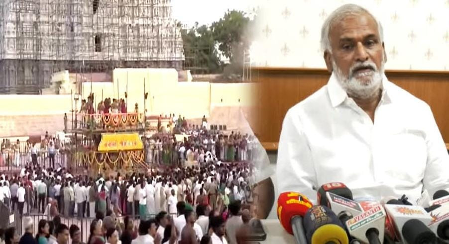 5 லட்சம் பக்தர்கள் வருகை...! இன்னும் அதிகரிக்கும்...! அமைச்சர்  தகவல்...!