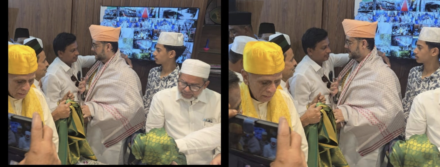 நாகூர் தர்கா பரம்பரை ட்ரஸ்டி பொறுப்பேற்பு..!!!