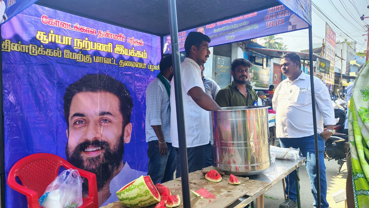 சூர்யா நற்பணி இயக்கம் அசத்தல் ..! பழநியில் அற்புதம்..!