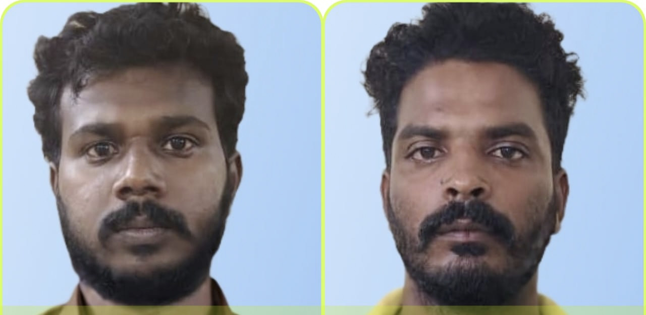 பட்டா கத்தியுடன் இருவர் கைது...!!!!