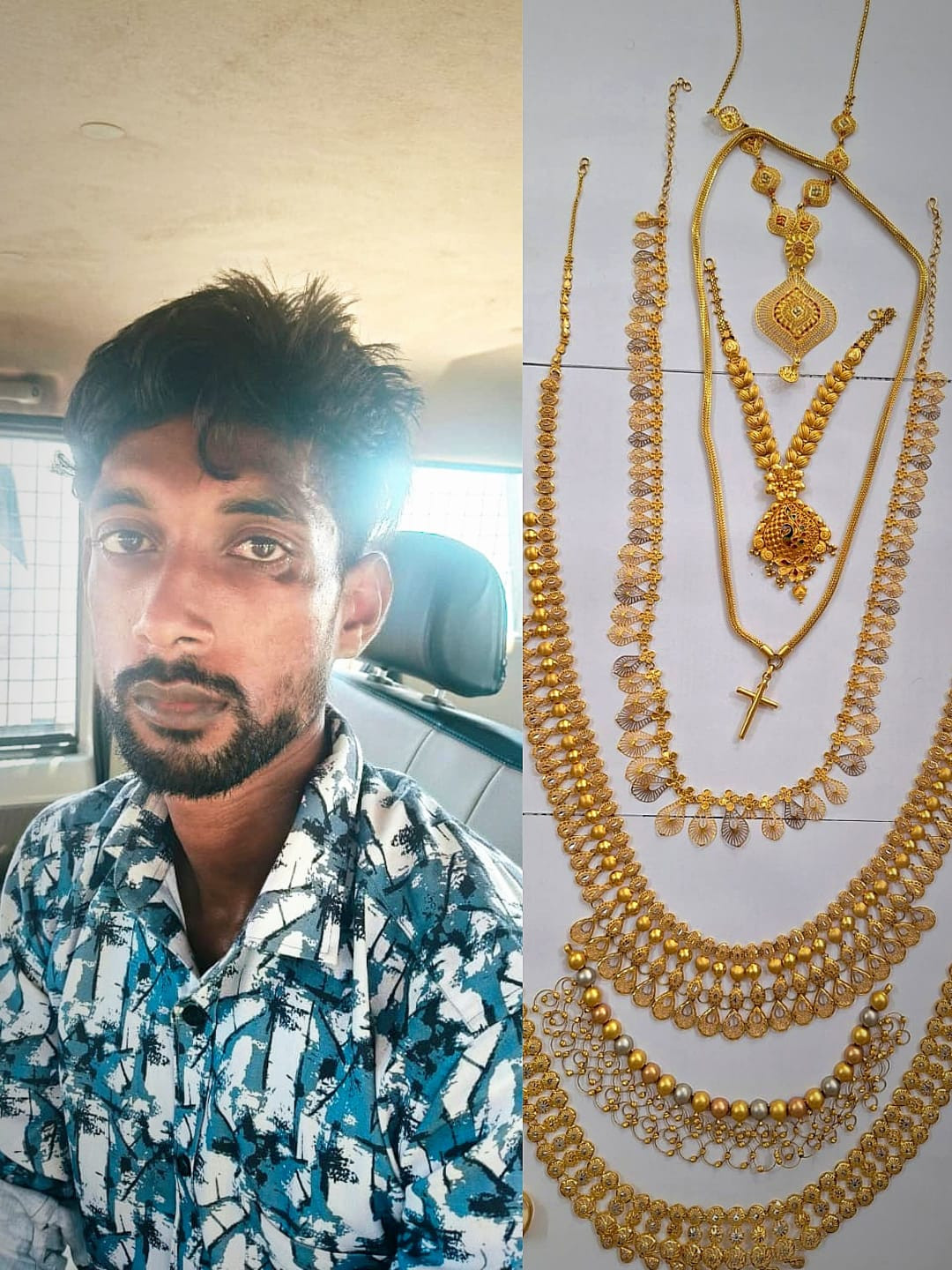  46 சவரன் நகை திருடிய ஆசாமி !  24 மணி நேரத்தில் தட்டி தூக்கிய போலீஸ் ! 