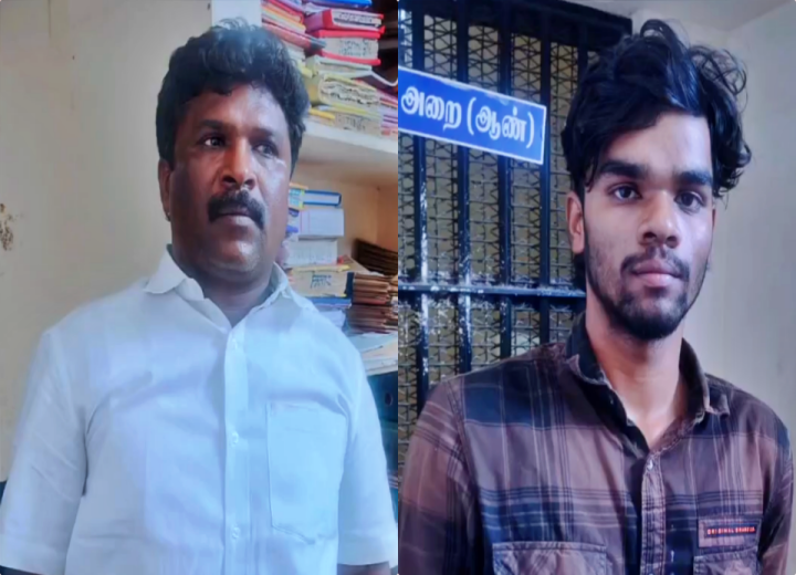 ஆன்மீக பூஜை மோசடி..! தந்தை மகன் கைது..! ₹9.84 லட்சம் பறிமுதல்..! 