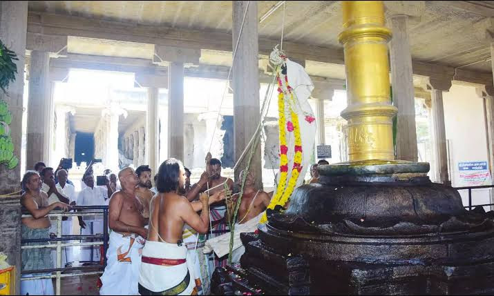 நவதிருப்பதி ஸ்தலங்களில் சித்திரை திருவிழா கொடியேற்றம்...! 