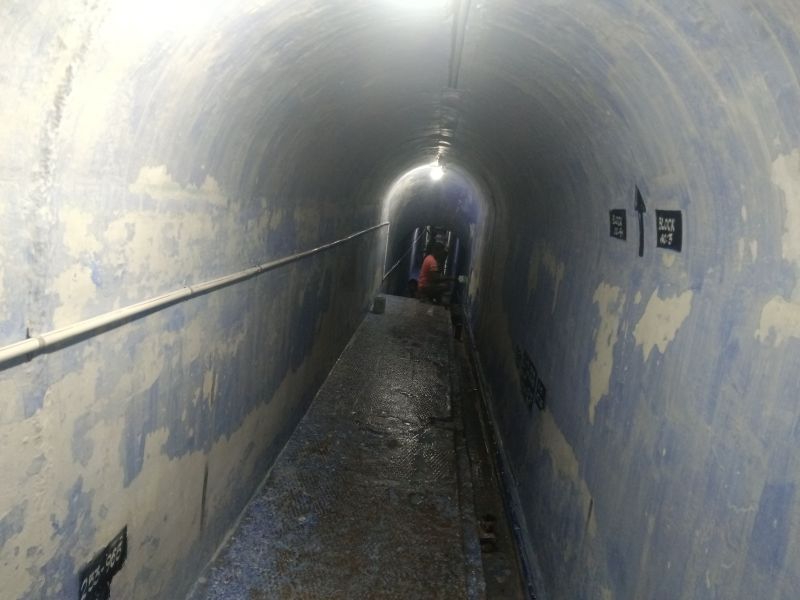 வைகை அணையில் குடிநீர் தொட்டி பராமரிப்பு தரமற்ற பணி...!!!!