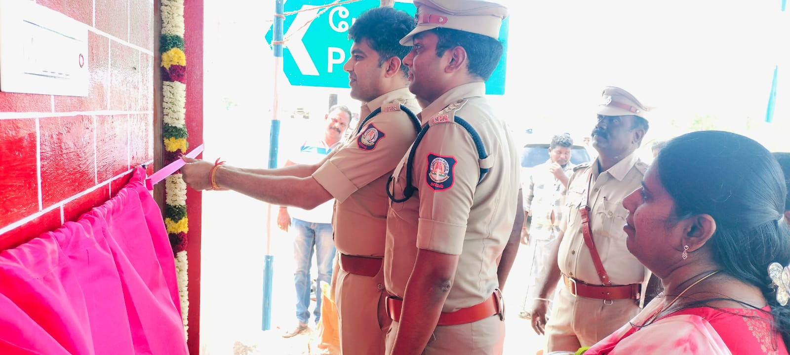 புதிய எல்லைப்புற சோதனை...! எஸ்பி பங்கேற்பு...! மக்கள் பெரும் ஆதரவு....!