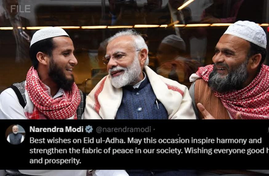 பிரதமர் மோடி வாழ்த்து..! 