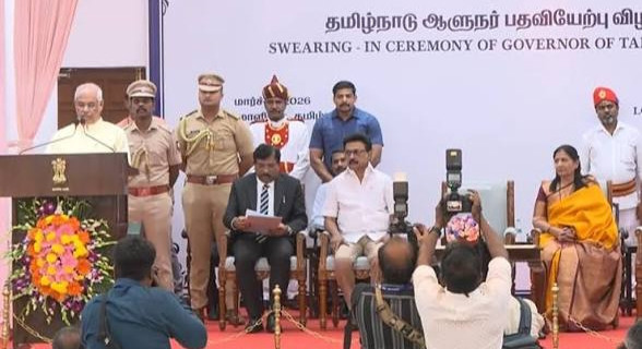 தமிழகத்தில் பதவியேற்பு...! முதலமைச்சர் மு.க. ஸ்டாலின் பங்கேற்பு...!