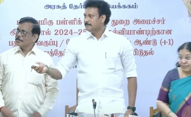 பொதுத்தேர்வு முடிவுகள்...! தோல்வியடைந்த மாணவர்கள் மனம் தளர வேண்டாம்..! அமைச்சர்...!