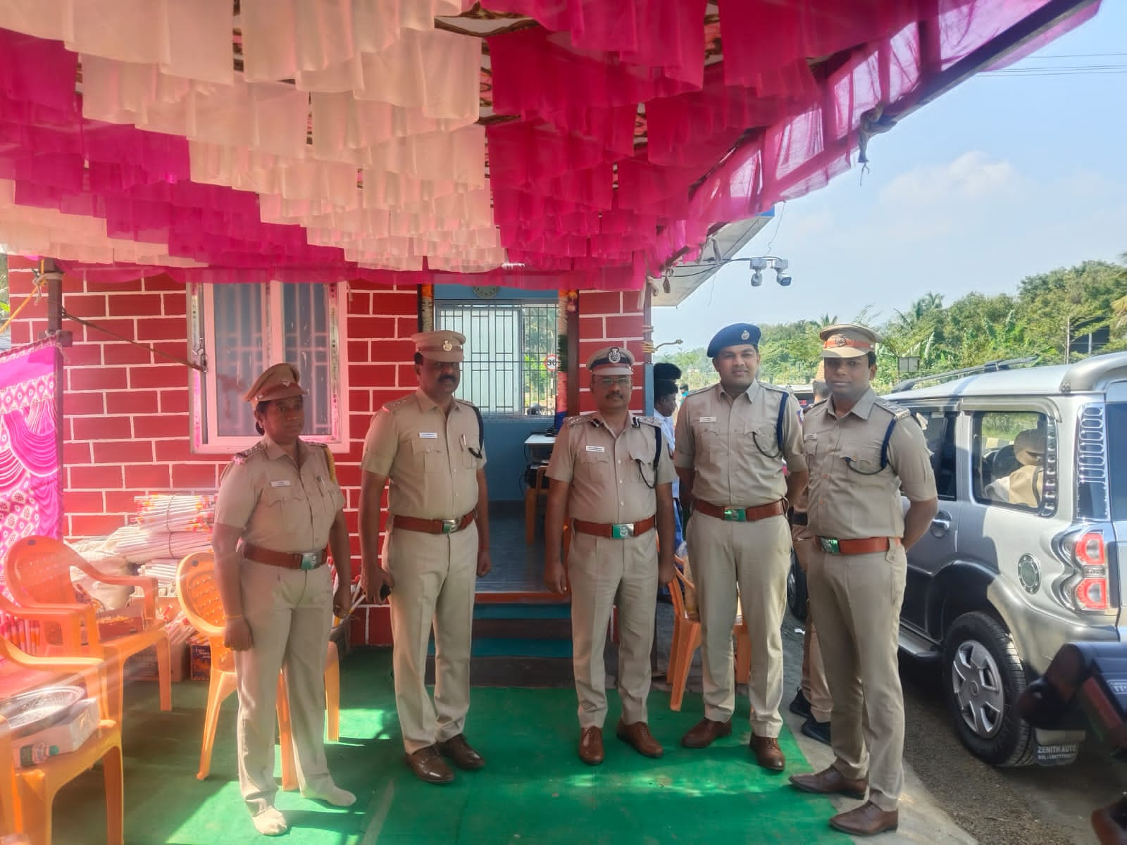 புதிய புறக்காவல் நிலையம்...! டி.ஐ.ஜி சாமிநாதன் திறப்பு..! மக்கள் வரவேற்பு...!