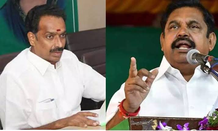 இபிஎஸ் - எம்.ஆர்.விஜயபாஸ்கர் இடையே கடும் வாக்குவாதம்...! பெரும் பரபரப்பு...!