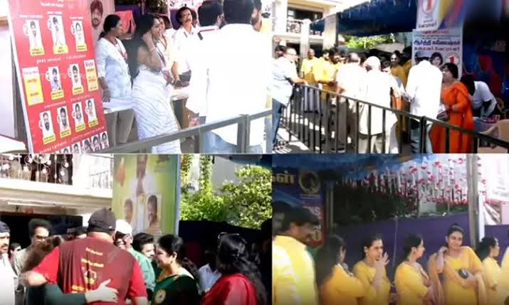 சூடுபிடிக்கும் தேர்தல் களம்...! பிரபலங்கள் பங்கேற்பு...! 
