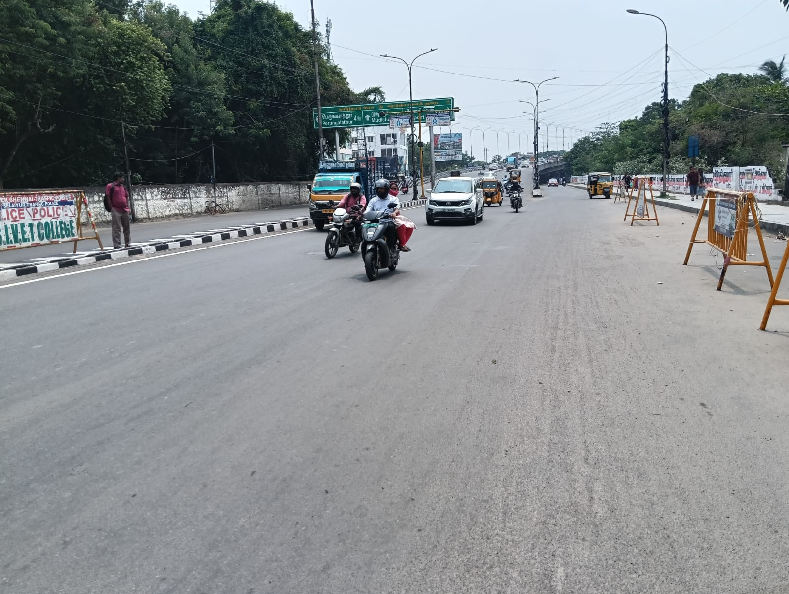 எவிடன்ஸ் செய்தியின் எதிரொலி...! வாகன ஓட்டிகள் பெரும் மகிழ்ச்சி...!