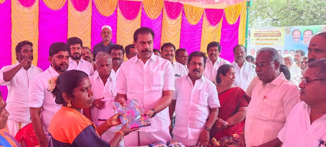 புதிய கொடிக்கம்பம்..! மே தினத்தில் எம்எல்ஏ அசத்தல்...!