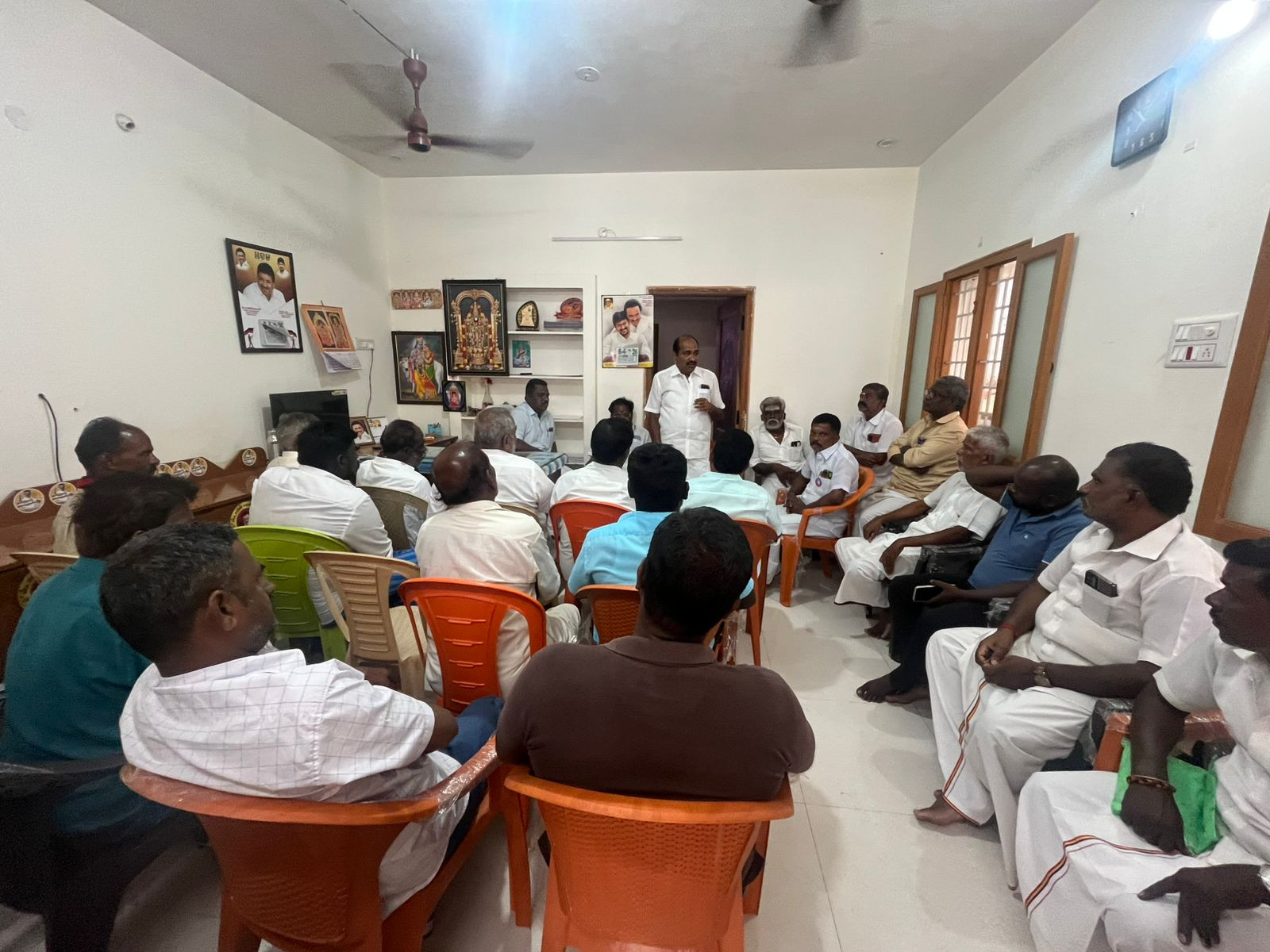 மதசார்பற்ற முற்போக்கு கூட்டணி ஊழியர் கூட்டம்....!!!!