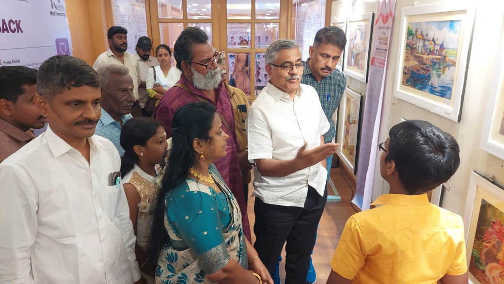 வரலாற்றுச் சிறப்பு மிக்க ஓவியக் கண்காட்சி...! 'சிந்து முதல் வைகை வரை'...! 