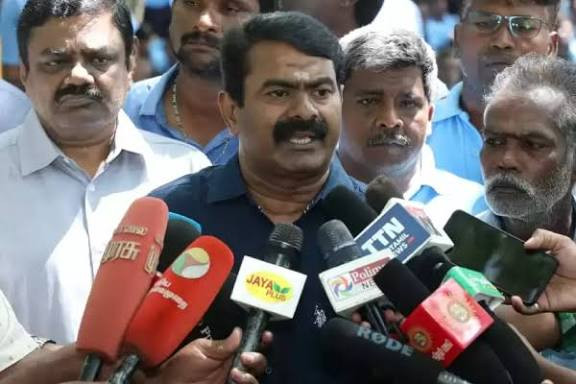 எனக்கும் என் கொள்கைக்கும் யாருமே போட்டி இல்லை...! சீமான் அதிரடி பேட்டி...!